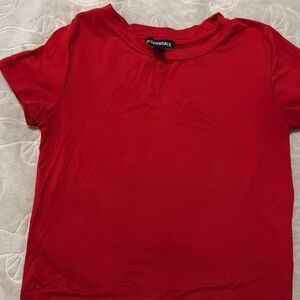 Essentials red shirt